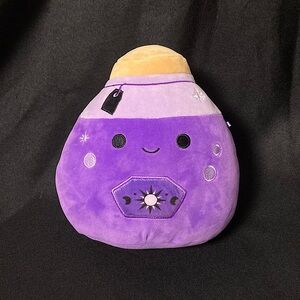 💫 Halloween Squishmallow Kensington The Purple Potion Bottle 8”
